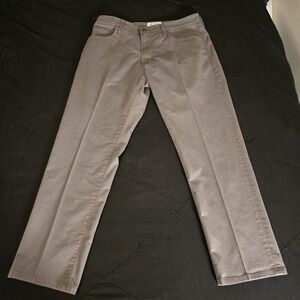 AG Jeans Mens 34x30(Actual 28")Gray Tellis Slim Tapered Denim Stretch Casual